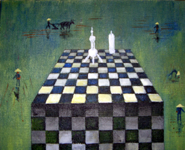 Schach in Shanghai - Stadt und Land - zwei Universen